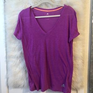 Adidas Large V Neck Top